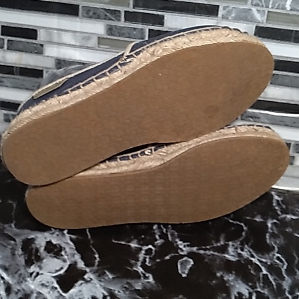 Lilly Pulitzer 6 espadrille canvas beachcomber nautical sea horse SIRENS - Picture 8 of 8